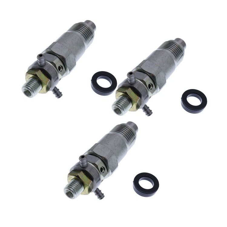 3X Fuel Injector 15271-53000 70000-65208 for Kubota D750 D850 D950 V1702 V1902