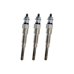 3X Glow Plug for Kubota RTV1100 RTV1140 GR2100 GR2110 RTV900 KX61-2 KX71-3