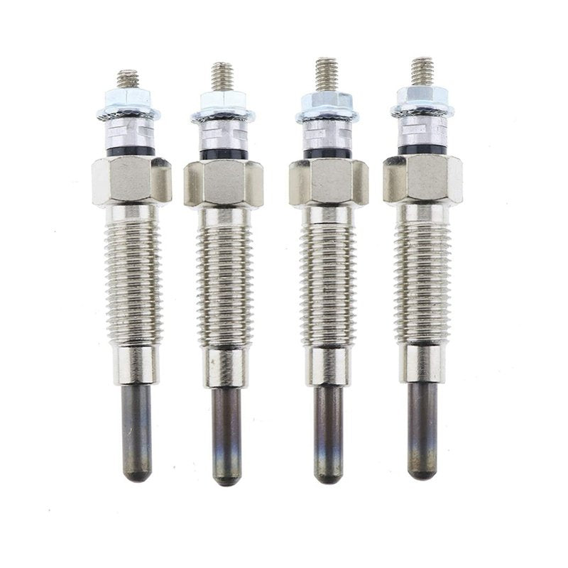 4X Glow Plug 15221-65510 15401-65510 15521-65512 for Kubota V1402 V1702 V1902