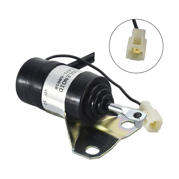 12V Fuel stop Cut Off Solenoid 15471-60010 for Kubota B1250 B1750 L2900 L4200