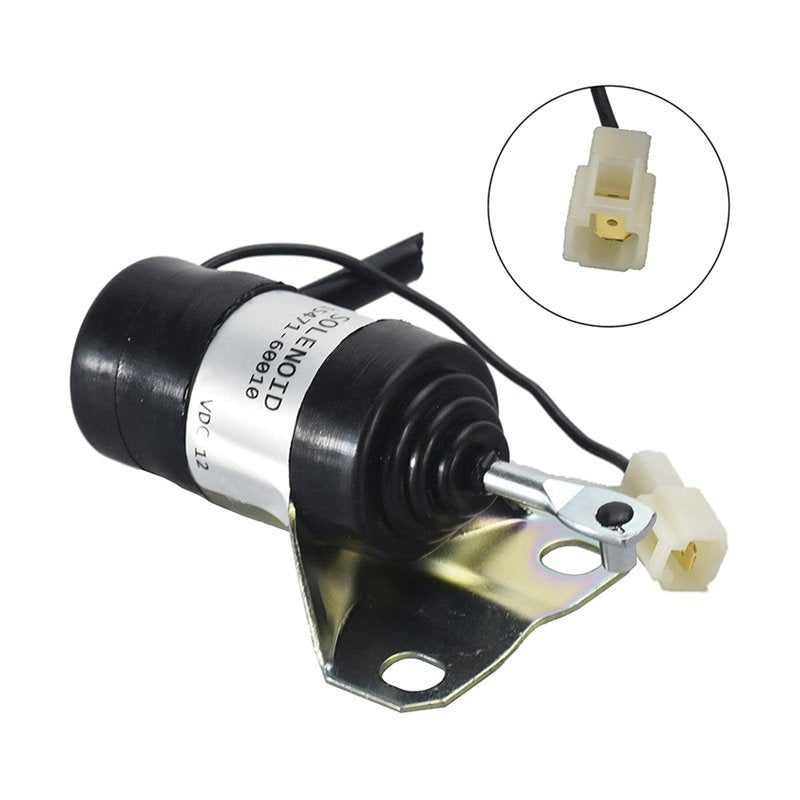 12V Fuel stop Cut Off Solenoid 15471-60010 for Kubota B1250 B1750 L2900 L4200