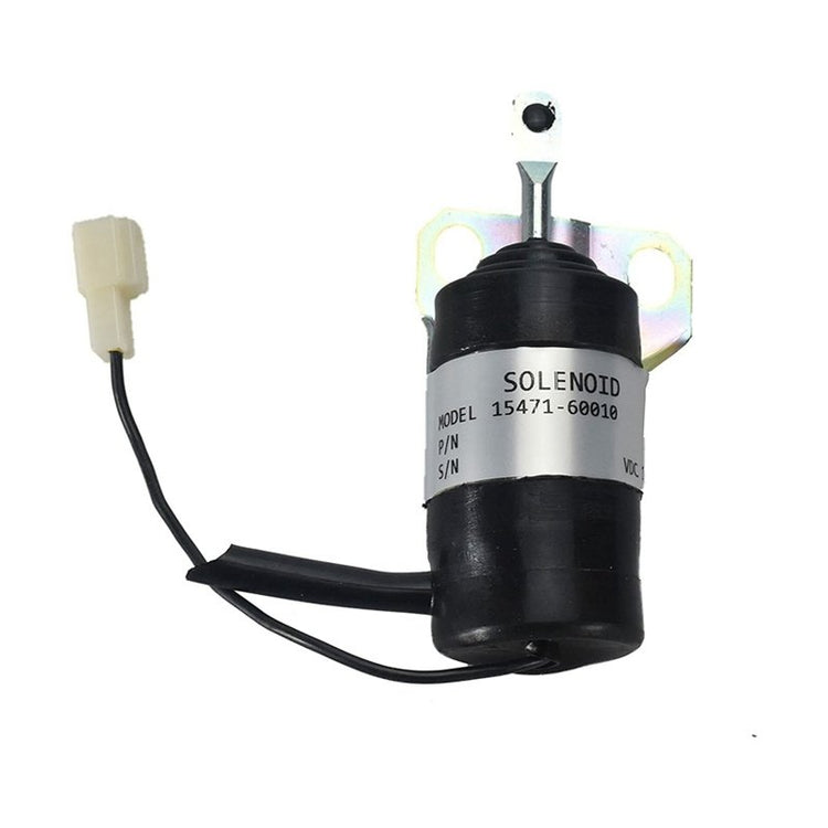 12V Fuel stop Cut Off Solenoid 15471-60010 for Kubota B1250 B1750 L2900 L4200