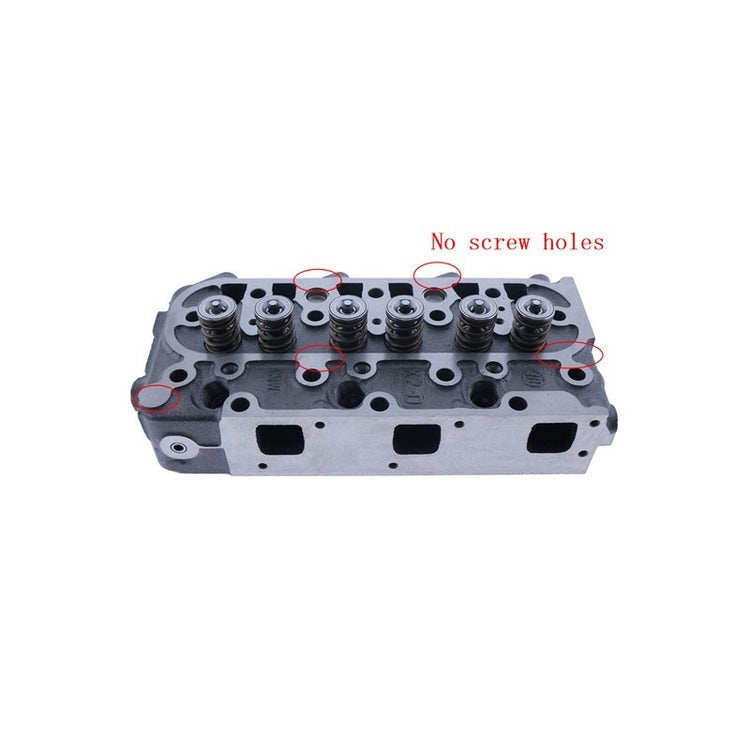 Complete Cylinder Head & Gasket KIT for Kubota D1305 D1105 Tractor B2400 B2410