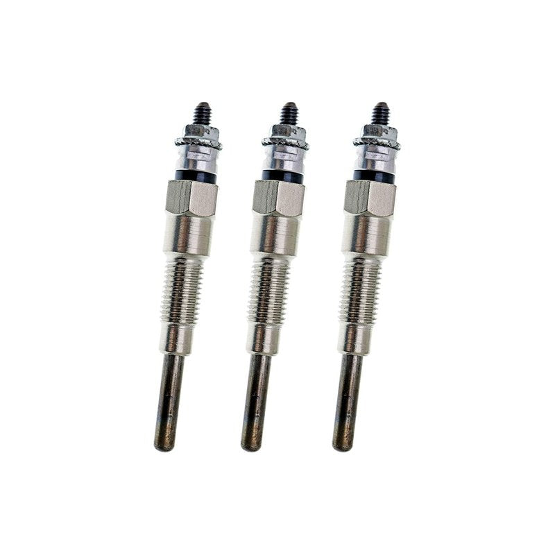 3X Glow Plug for Kubota V1305 Z482 RTV900 RTV1100 B1700D B1700E ZD326 ZD331