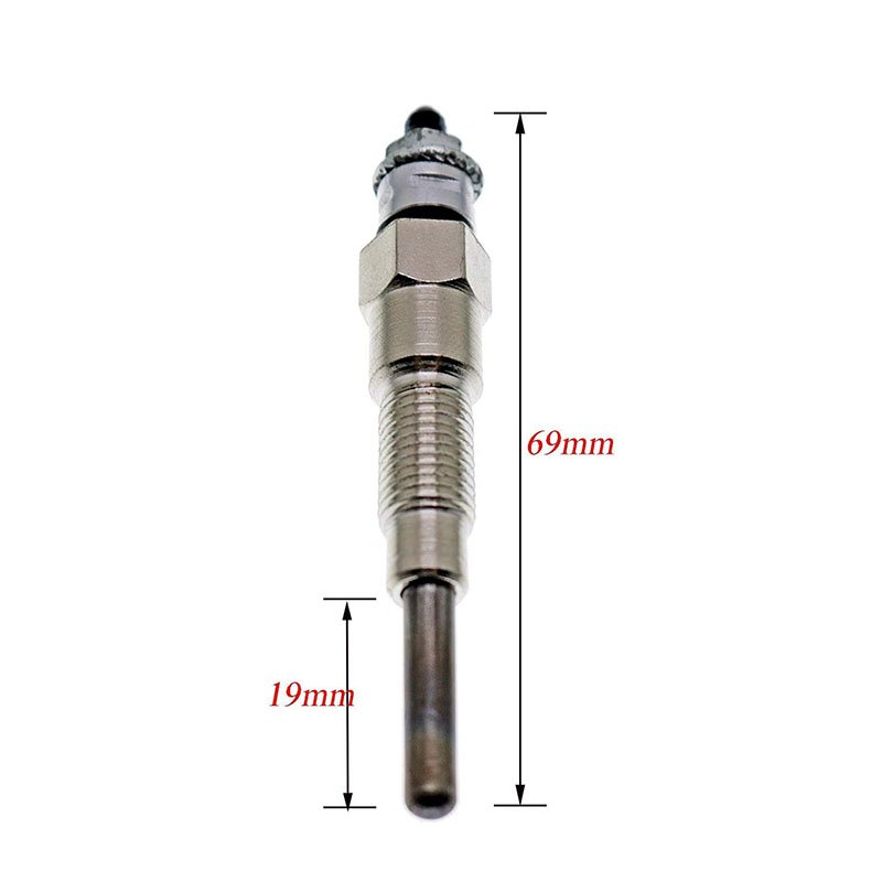3X Glow Plug for Kubota V1305 Z482 RTV900 RTV1100 B1700D B1700E ZD326 ZD331