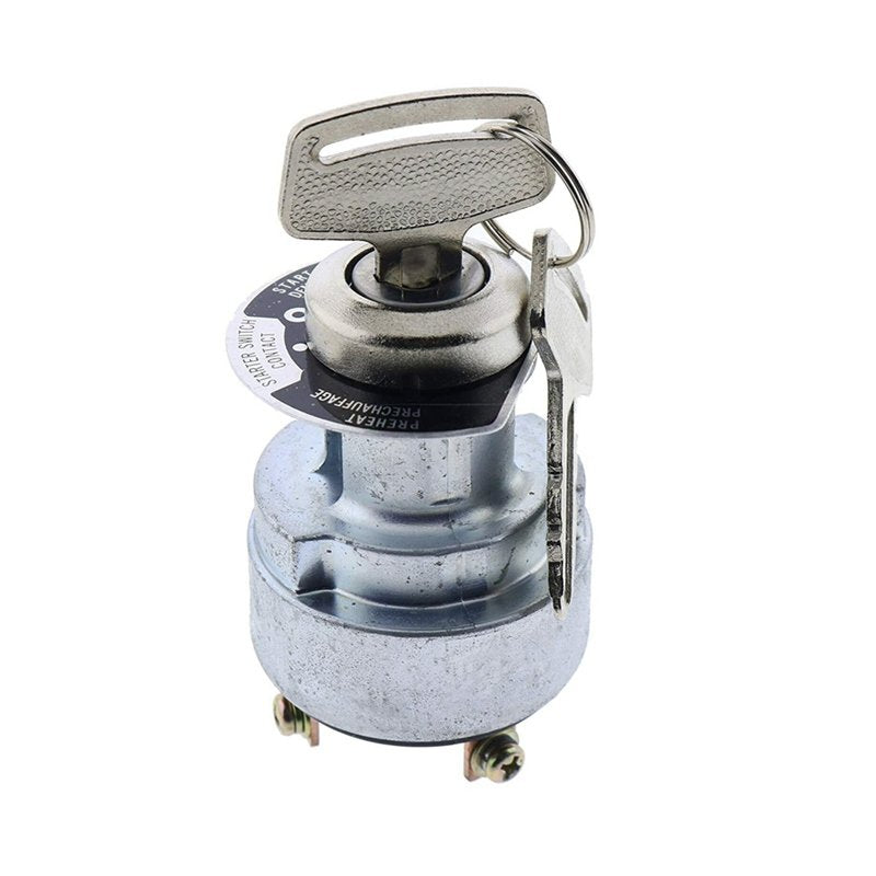 Ignition Key Switch 66706-55120 for Kubota D600 D850 D950 D905 D1005 D1105 V1305