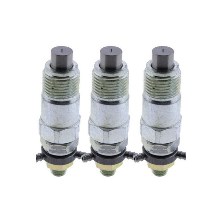 3X 15271-53020 Fuel Injector for Kubota B5200 B6100 B7100 B8200 D950 D1402 V1702