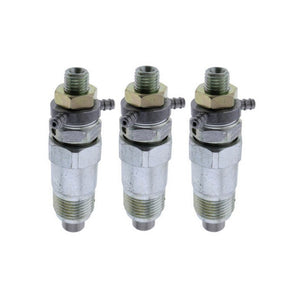 3X 15271-53020 Fuel Injector for Kubota B5200 B6100 B7100 B8200 D950 D1402 V1702