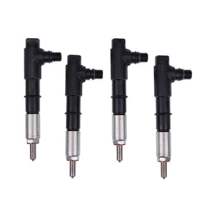 4X Fuel Injector for Kubota SVL90 SVL90C Engine V3800 V3800-DI-T