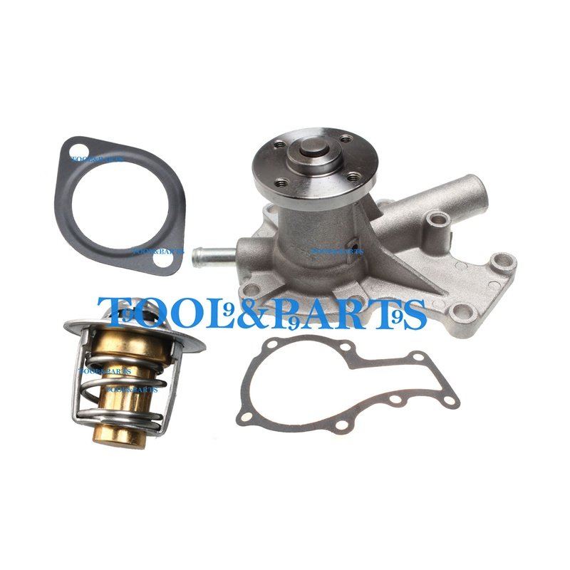 New Water Pump with Thermostat & Gasket for Kubota D722 Engine