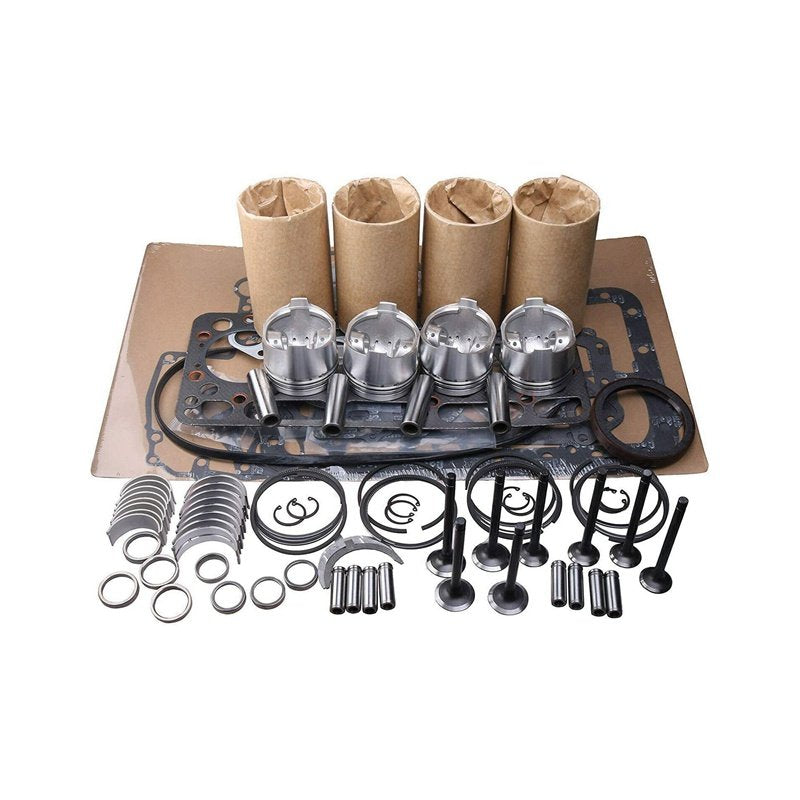 Overhaul Rebuild Kit for Kubota V1902 Engine Ford NH L555 L553 Loader Bobcat 231