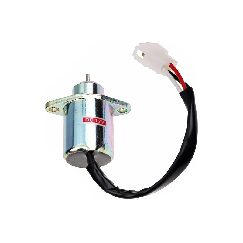 New Fuel Shut Off Shutdown Solenoid Kubota Yanmar Synchro Start SA4569T 12V