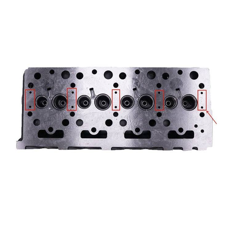 Bare Cylinder Head for Kubota V1702 V1902 Engine w/10 Water Holes