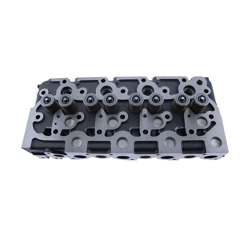 Cylinder Head & Gasket for Kubota V1702 V1702B & Bobcat 1600 733 743, w/10 Holes