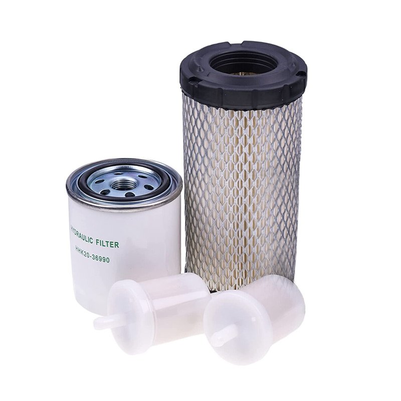 New Engine Oil Fuel & Air Filter Kit for Kubota ZD28 BX2200 BX2660 Tractors