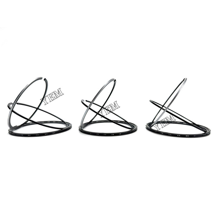 1 Set Cylinder Piston Ring +0.50 2-1.5-4mm For Kubota D750 Engine