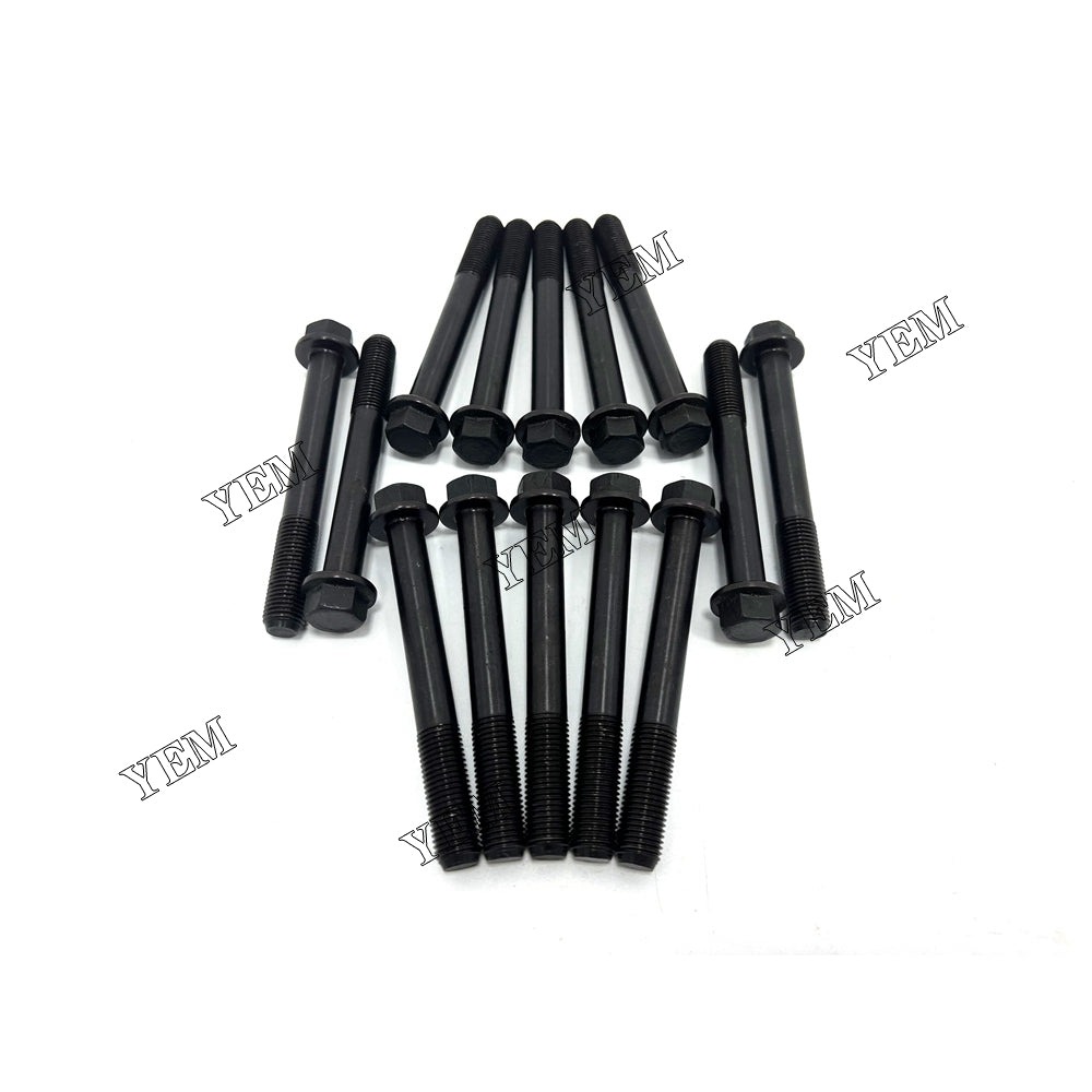 14 PCS Cylinder Head Bolt For Kubota D1503 Engine