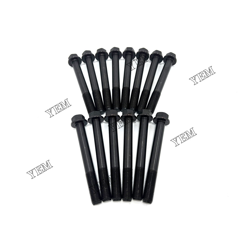 14 PCS Cylinder Head Bolt For Kubota D1503 Engine