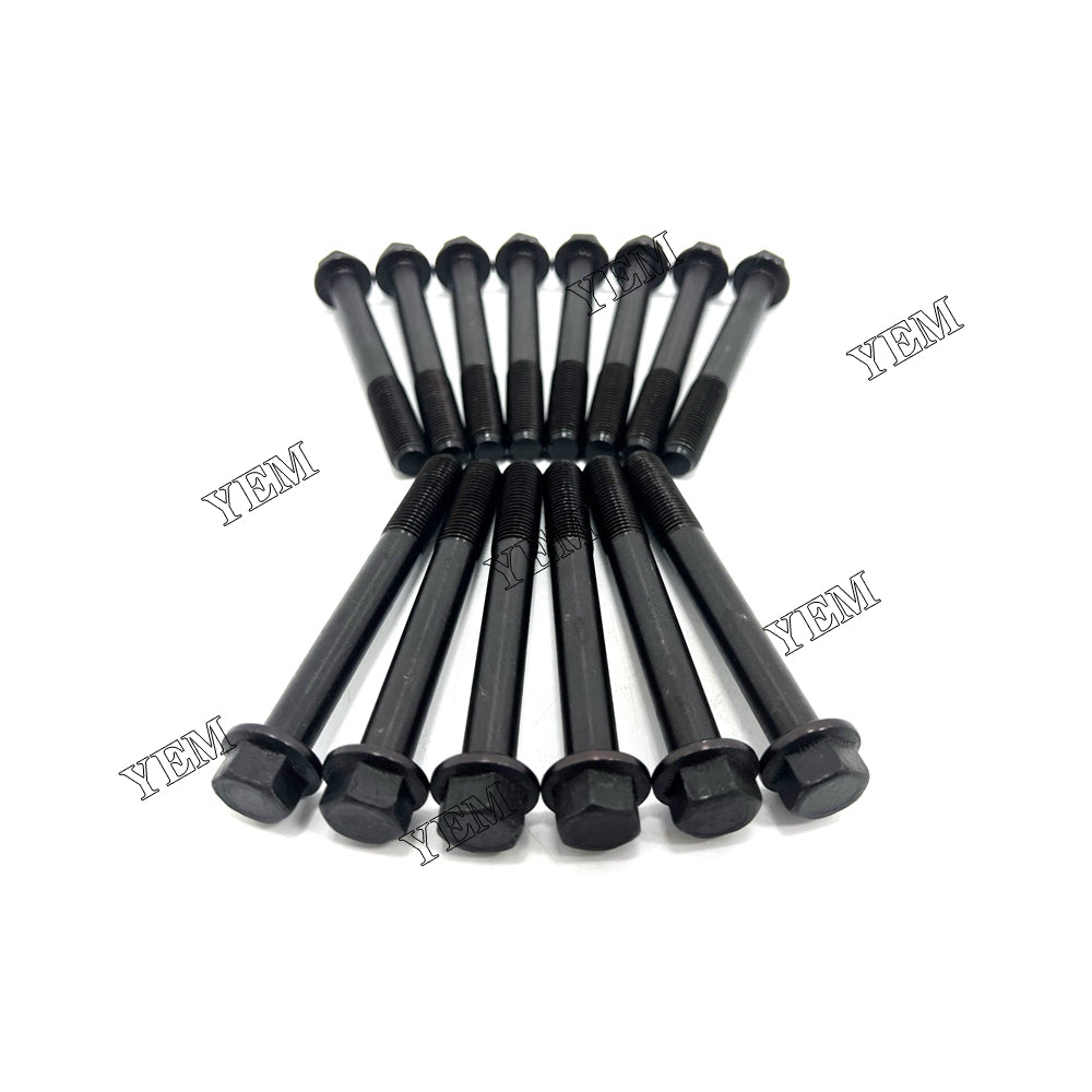 14 PCS Cylinder Head Bolt For Kubota D1503 Engine