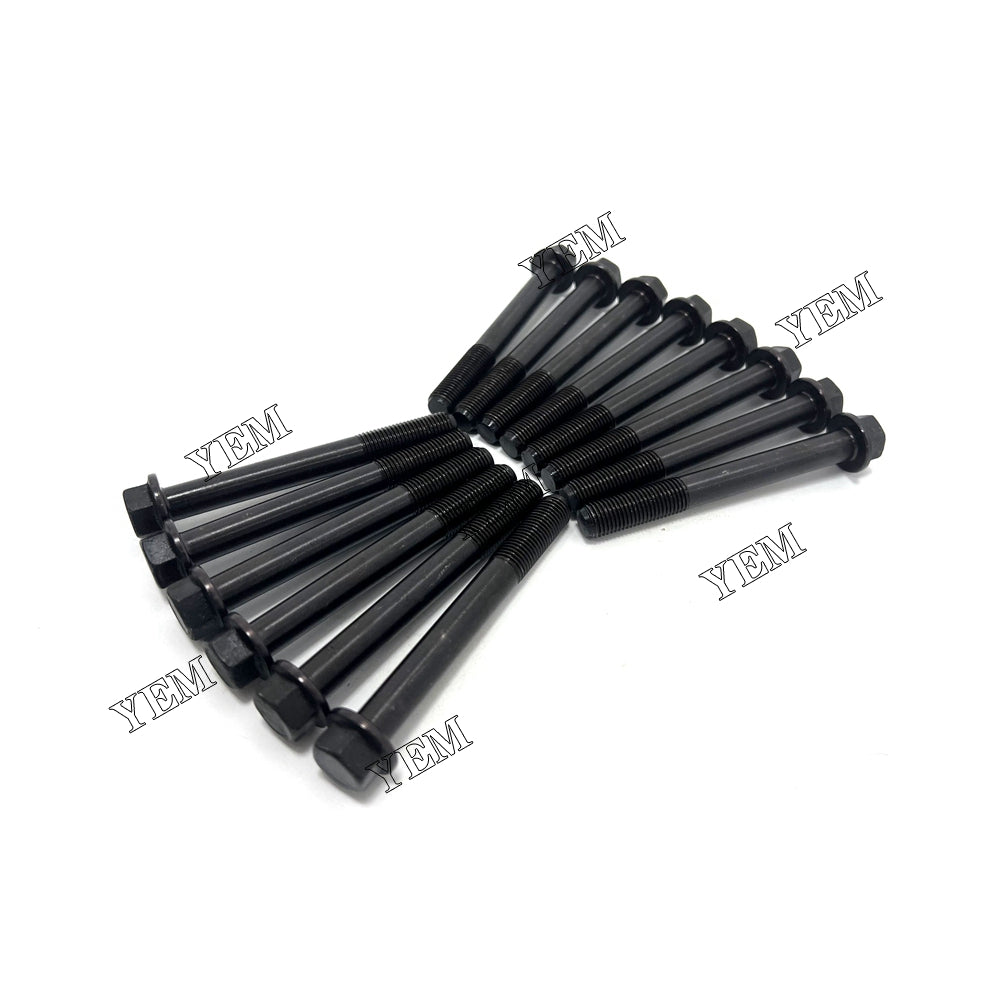 14 PCS Cylinder Head Bolt For Kubota D1503 Engine