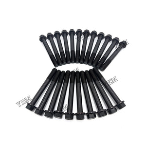 22 PCS Cylinder Head Bolt For Kubota F2803 Engine