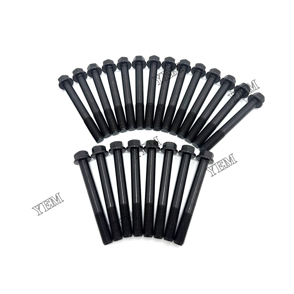 22 PCS Cylinder Head Bolt For Kubota F2803 Engine