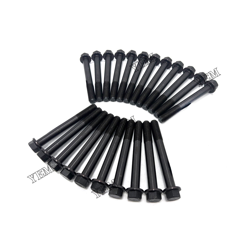 22 PCS Cylinder Head Bolt For Kubota F2803 Engine
