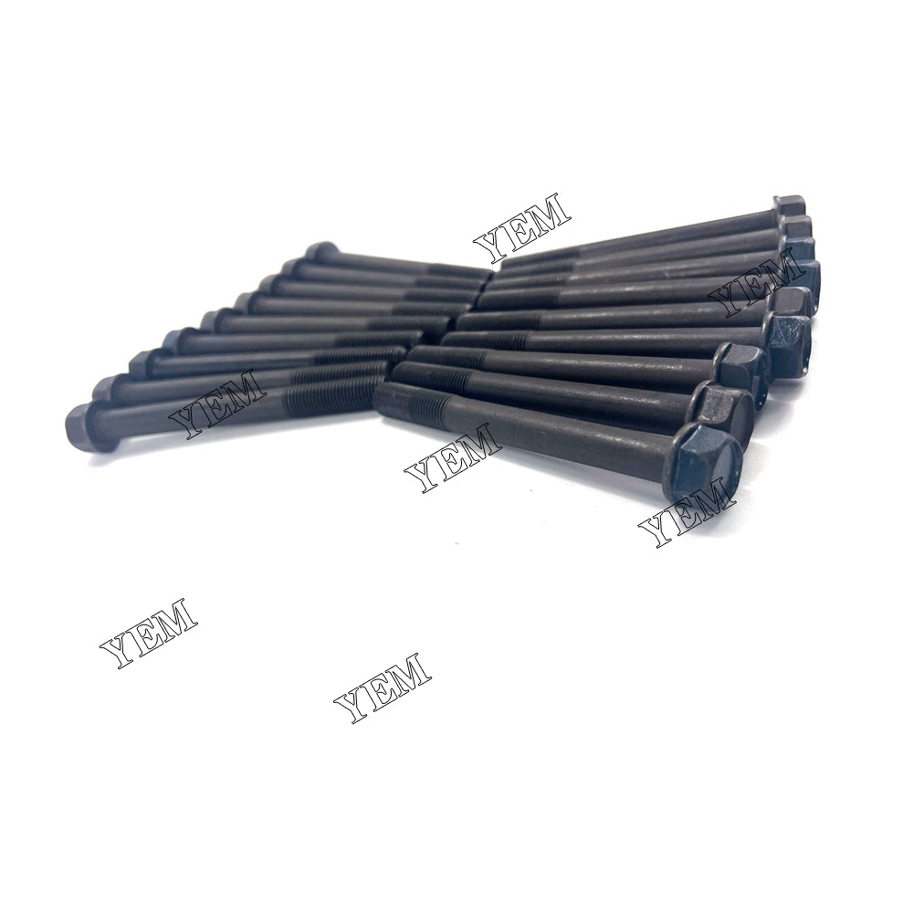 18 PCS Cylinder Head Bolt For Kubota V3800 Engine
