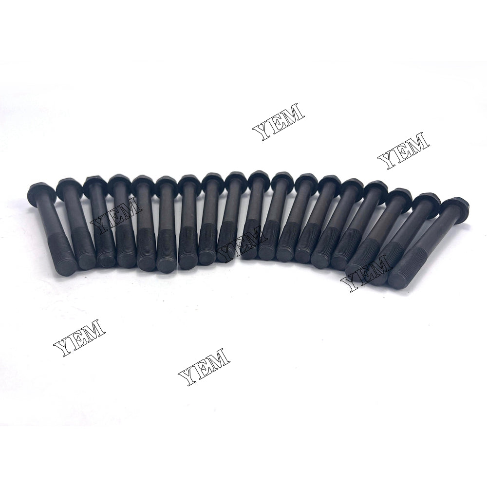 18 PCS Cylinder Head Bolt For Kubota V3800 Engine