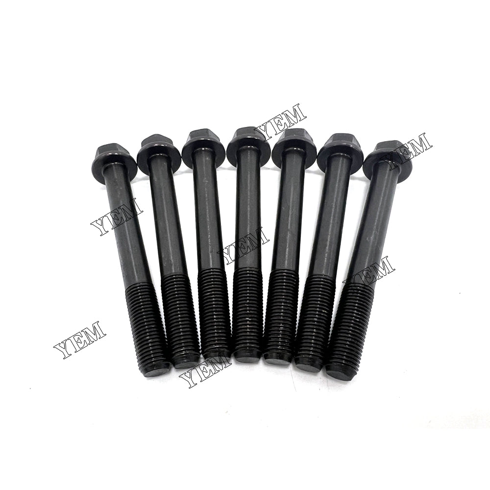 7 PCS Cylinder Head Bolt For Kubota WG1903 Engine