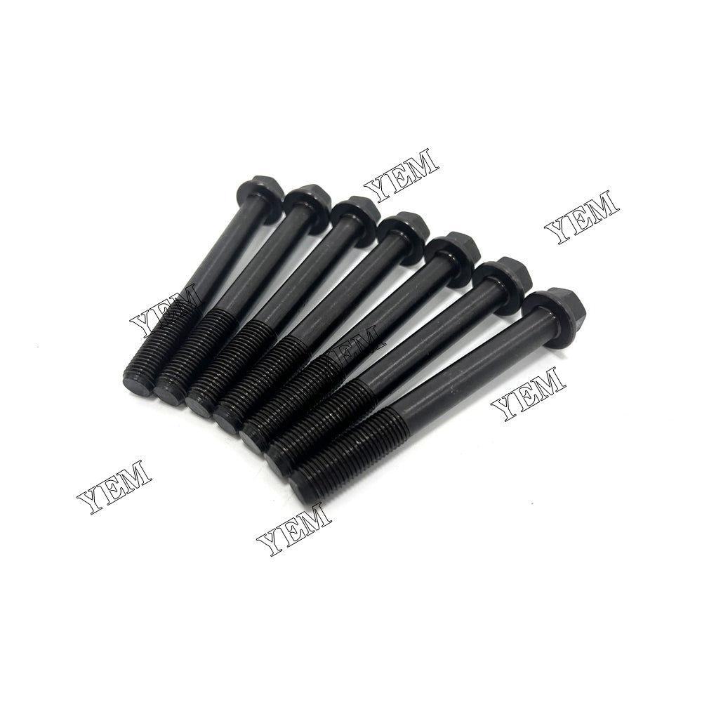 7 PCS Cylinder Head Bolt For Kubota WG1903 Engine