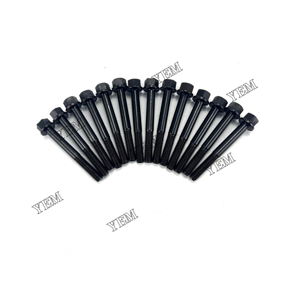 14 PCS Cylinder Head Bolt For Kubota WG972 Engine