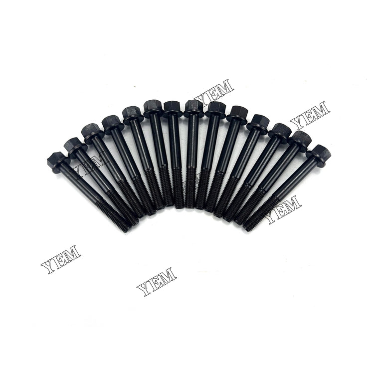 14 PCS Cylinder Head Bolt For Kubota WG972 Engine