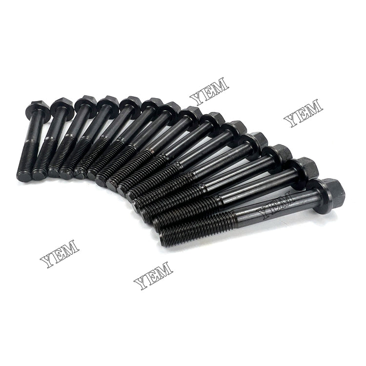 14 PCS Cylinder Head Bolt For Kubota WG972 Engine