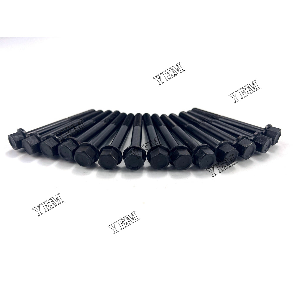14 PCS Cylinder Head Bolt For Kubota WG972 Engine