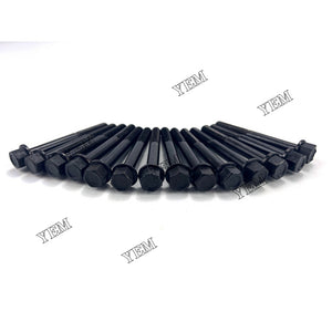 14 PCS Cylinder Head Bolt For Kubota WG972 Engine