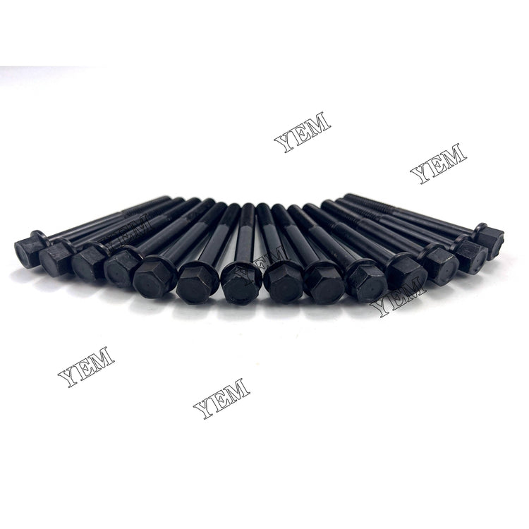 14 PCS Cylinder Head Bolt For Kubota WG972 Engine
