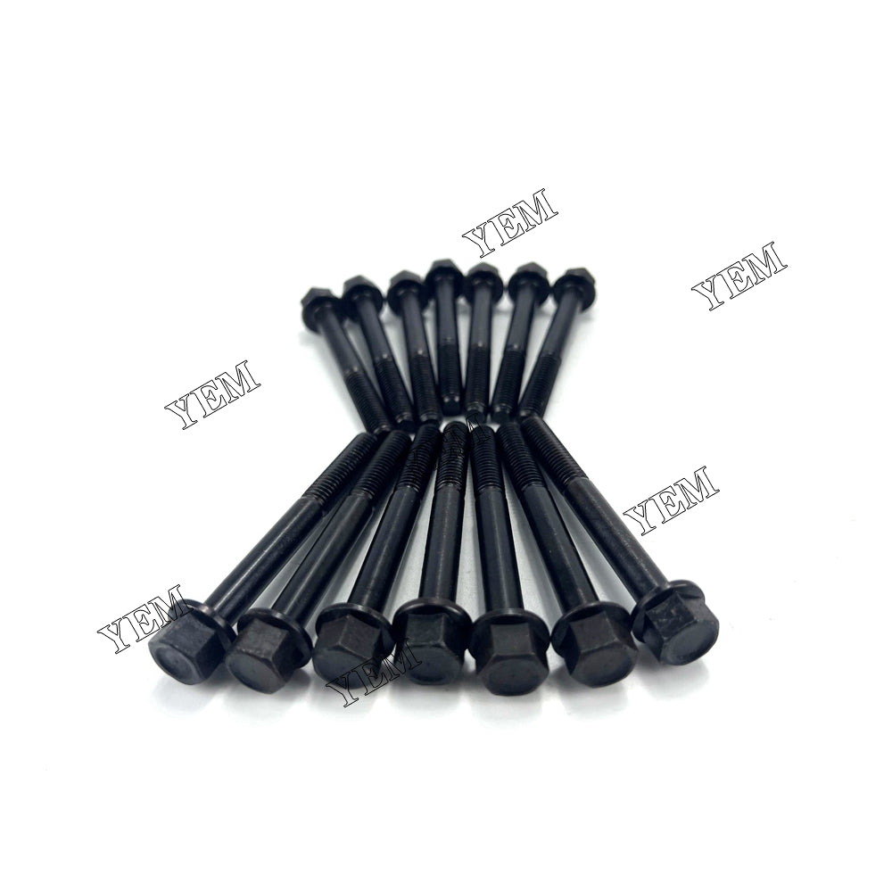 14 PCS Cylinder Head Bolt For Kubota WG972 Engine