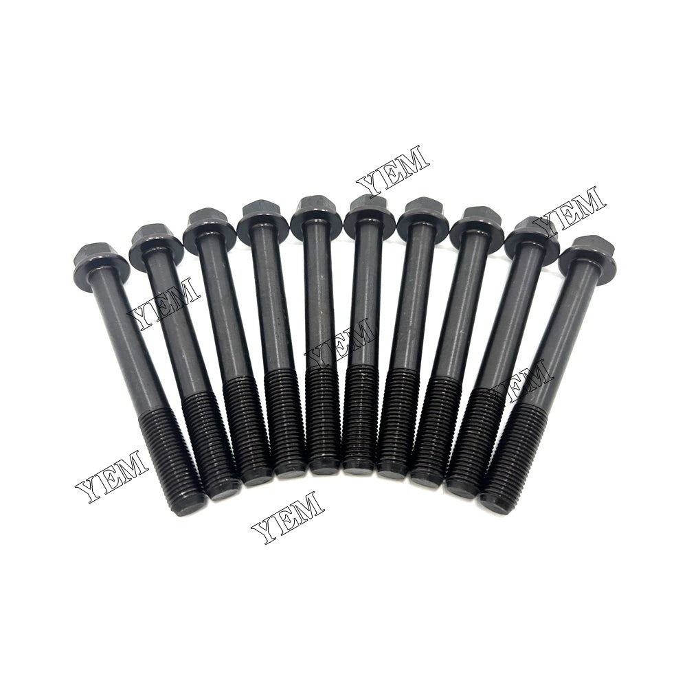 10 PCS Cylinder Head Bolt For Kubota Z482 Engine