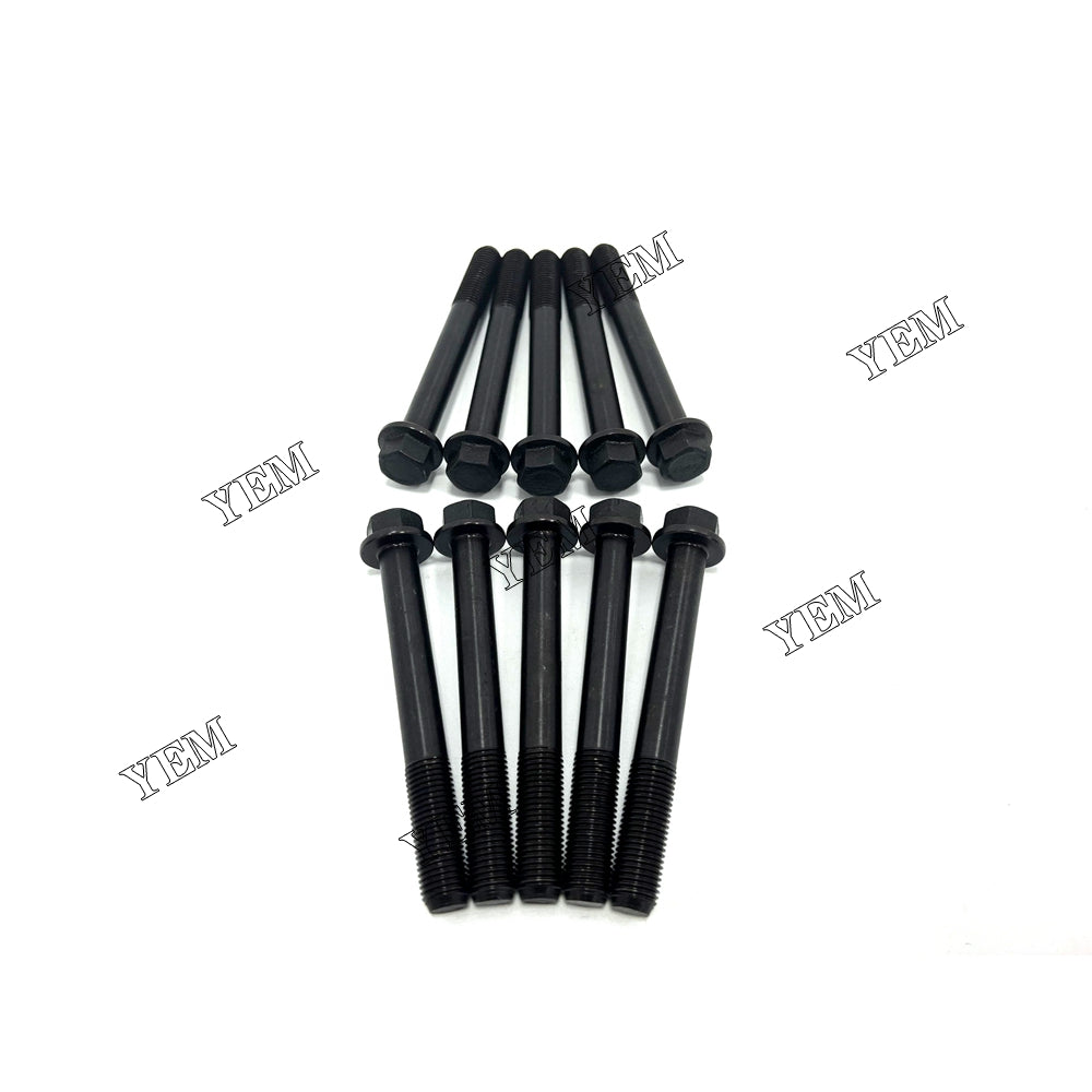 10 PCS Cylinder Head Bolt For Kubota Z482 Engine