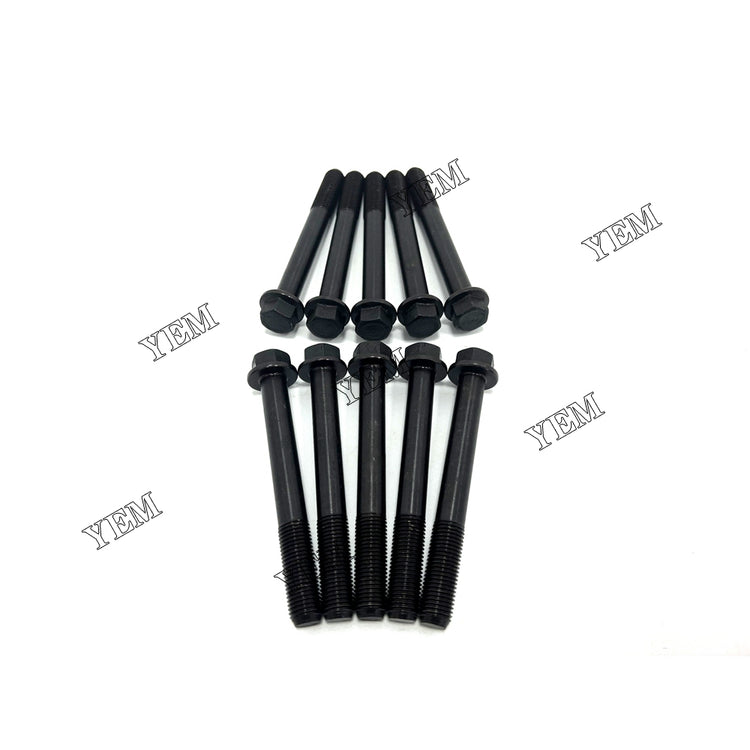 10 PCS Cylinder Head Bolt For Kubota Z482 Engine