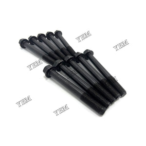 10 PCS Cylinder Head Bolt For Kubota ZB400 Engine