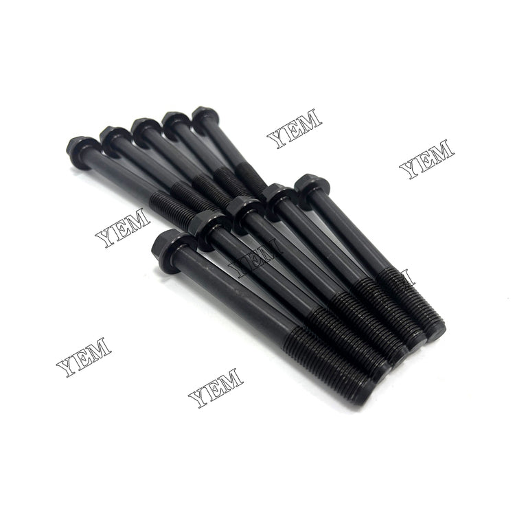 10 PCS Cylinder Head Bolt For Kubota ZB400 Engine