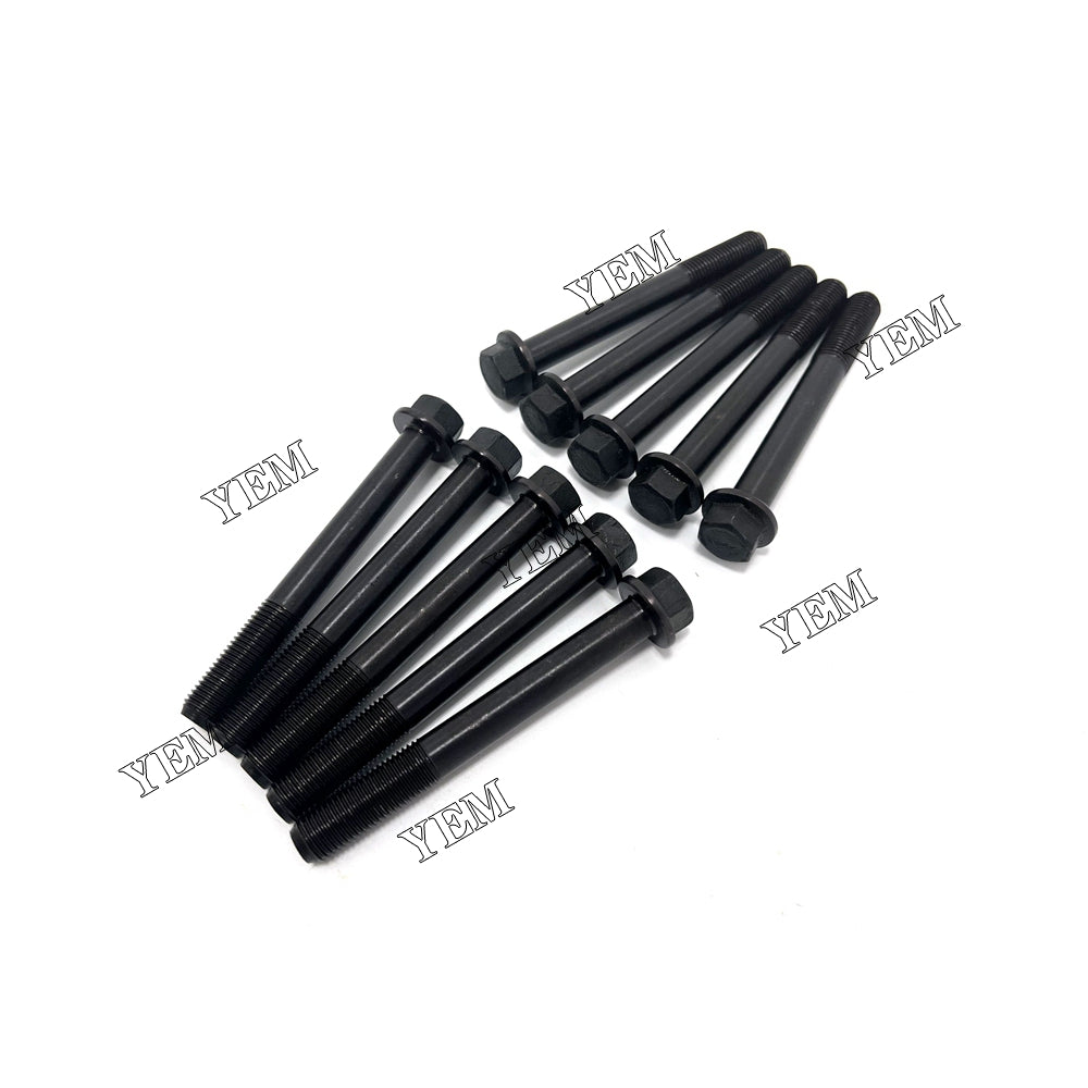 10 PCS Cylinder Head Bolt For Kubota ZB400 Engine