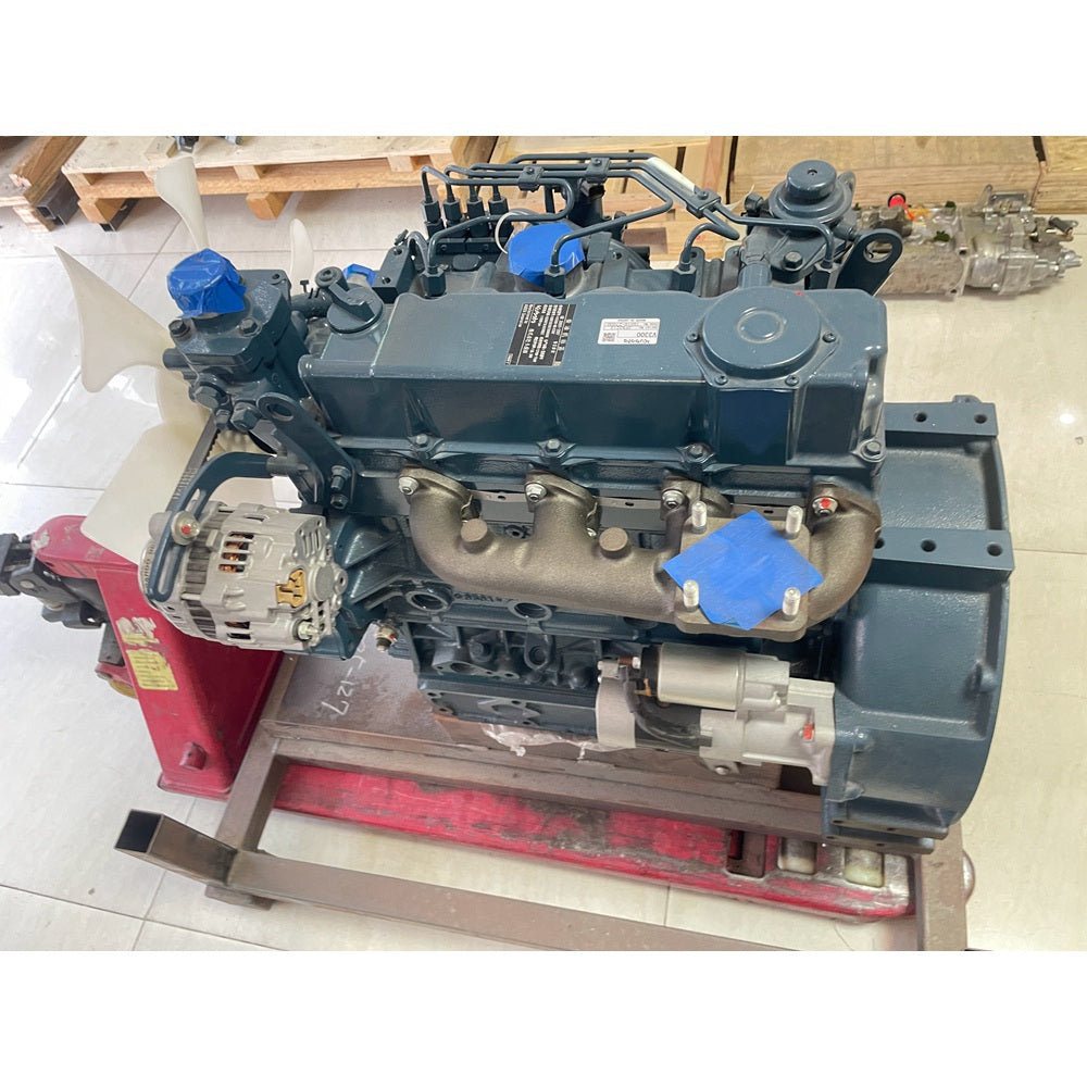 V3300 Complete Diesel Engine Assy 2FN3213 1800RPM 38.3KW For Kubota