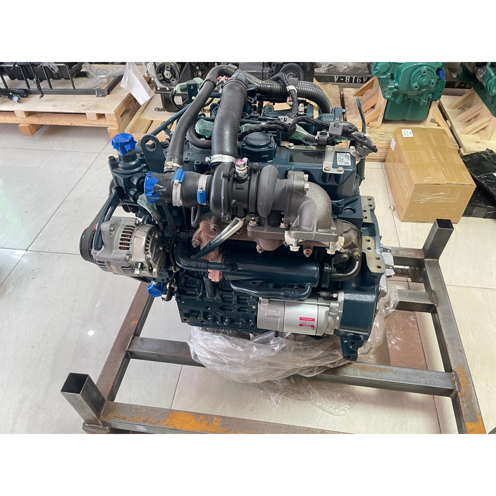 V2403 V2403T-CR Complete Diesel Engine Assy 7MQ6466 2700RPM 47.9KW For Kubota
