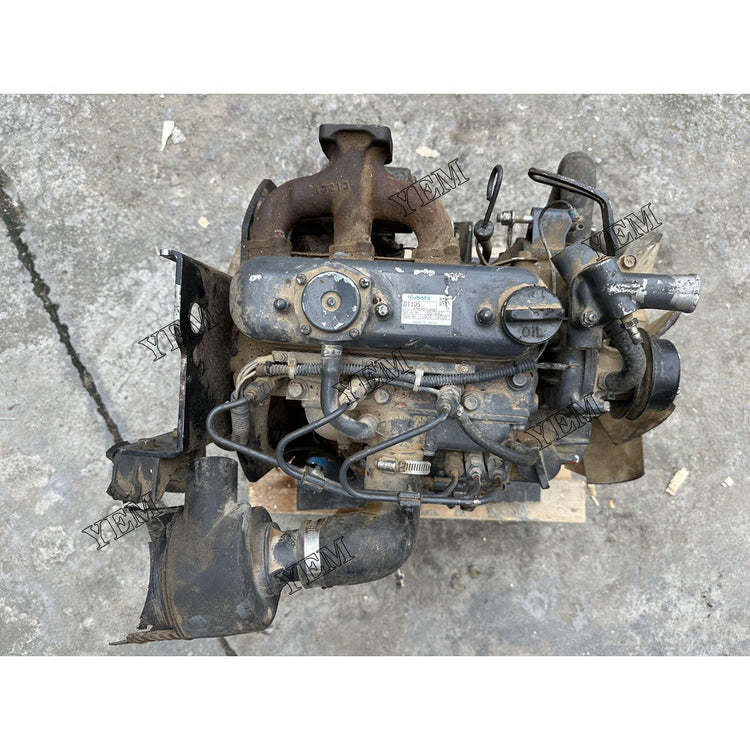 D1105 Complete Diesel Engine Assy BU7642 2200RPM 14.2KW For Kubota
