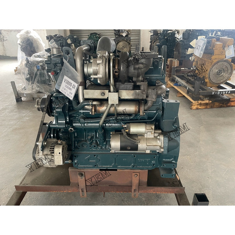 V3800 Complete Diesel Engine Assy  2200RPM 60.7KW For Kubota